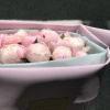 Нежный букет розовых пионов